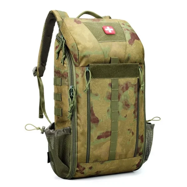 Tactical Outdoor Medical Backpack Large Capacity Camping Mountaineering Backpack Emergency Bag Multi-functional Storage Bag - Image 6
