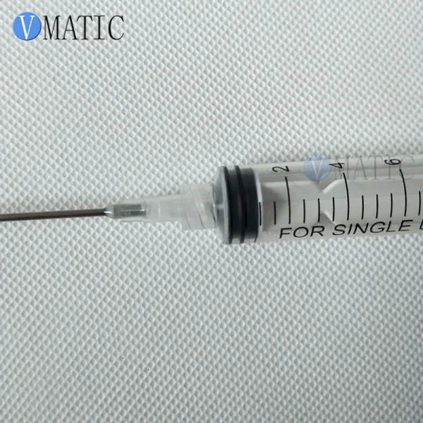 Free Shipping Quality 10ml/10cc Luer Lock Dispensing Syringes With 16G Blunt Tip Fill Needles 10cm Tubing Length - Image 3