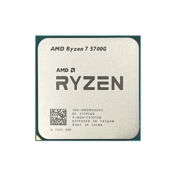 New AMD Ryzen 7 5700G R7 5700G CPU placa de video Desktop Integrated Chips GPU Game Office CPU Socket AM4 Processor процессор - Image 3