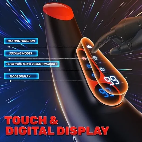 APP Male Masturbator Cup Sex Toy for Men Sucking Heating Vibrating Penis Pump Male Masturbators Masturbation Tools Adult Product - Image 4