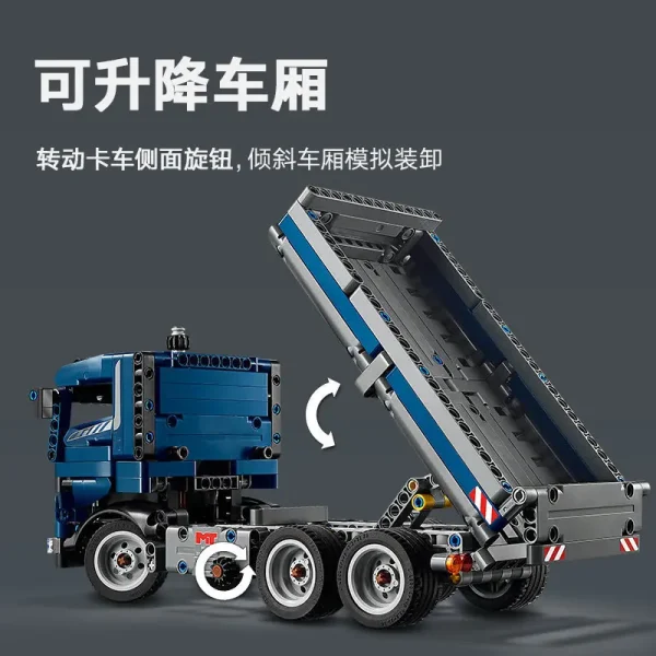 Lego Technic 42203 Automatic Tump Truck Boys Girls Children's Building Block Toys - Image 4