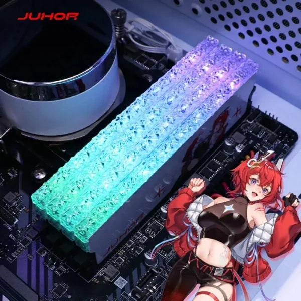 JUHOR DDR5 RGB Memory 16GB 6400MHz 6800MHz Hynix Original Chip Desktop Computer Ram - Image 3