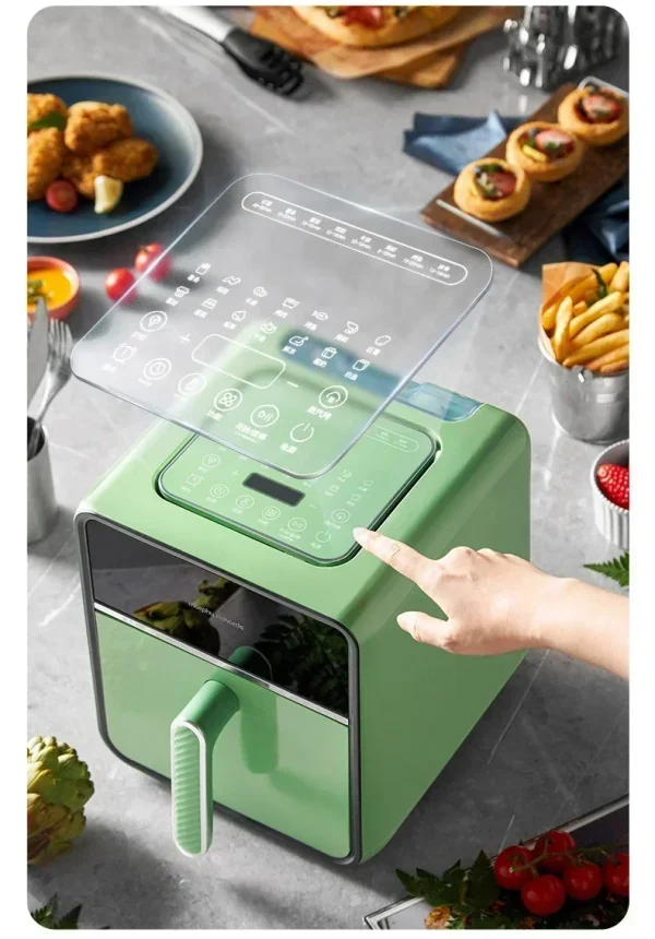 Large Capacity Mofei Multifunctional Household Air Fryer with Visible Window Electric Oil Free Frying Pan - Image 4