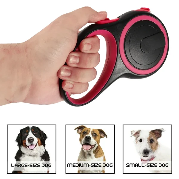 8M 50kg Dog Leash Automatic Retractable Nylon Leads Extending Outdoor Walking Running Leads for Small Medium Dog Accessories - Image 2