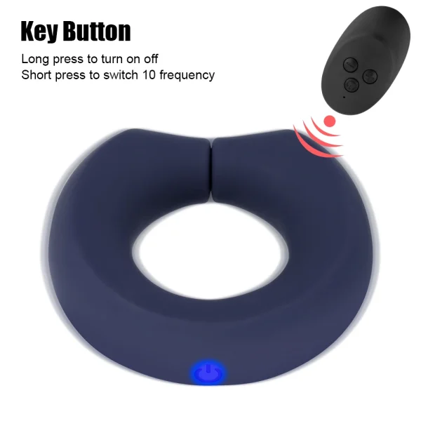 Free Size Ring Cockring Vibrators for Men Glans Exerciser Medical Cock Enlargement Delay Ejaculation Trainer Sex Toys Erotic Set - Image 4