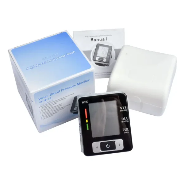 Medical Blood Pressure Monitor High Accurate Wrist Cuff Tonometer Digital Sphygmomanometer Electronic Bp Monitors - Image 2