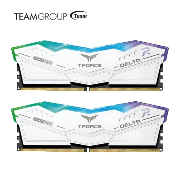 TEAMGROUP T-Force Delta RGB DDR5 Ram 32GB (2x16GB) 6000MHz PC5-48000 CL30 Desktop Memory Module Ram for 600 700 Series Chipset - Image 2