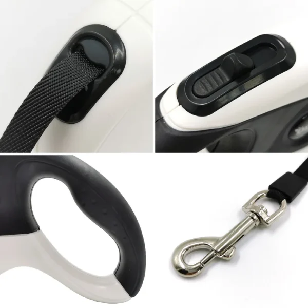 Long Nylon Retractable Dog Leash For Small Large Dogs Pet Outdoor Walking Rope Automatic Extended Puppy Leads Labrador Supplies - Image 2