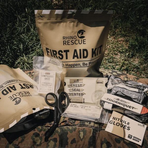Rhino Rescue Emergency Trauma Kit Combat Tactical IFAK For First Aid Response Supplies - Image 4