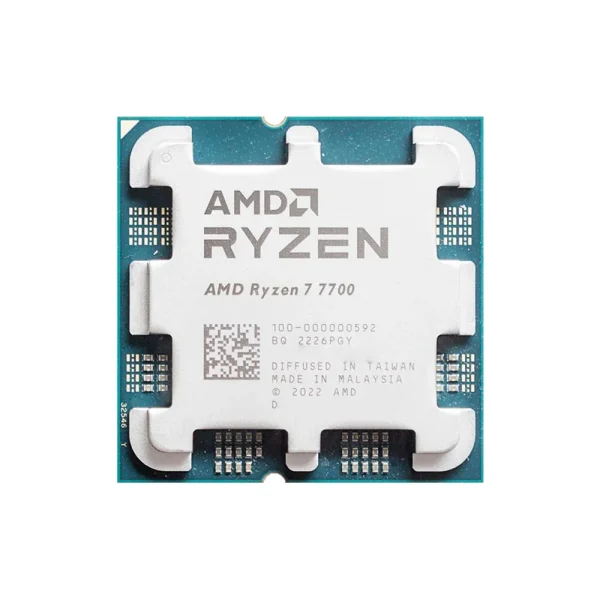 AMD Ryzen 7 7700 8 Cores 16 Threads AM5 Socket Up to 5.3GHz 65W TDP Support PCIe 5.0 And DDR5 High Frame Rate Game CPU No Fan - Image 3