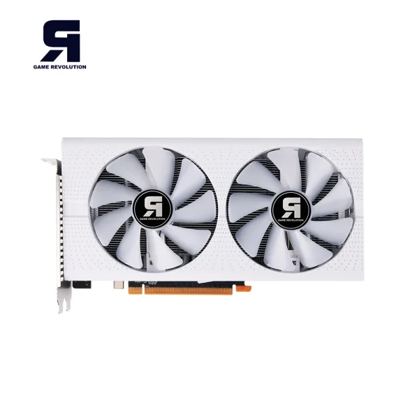 GAME REVOLUTION AMD RX 580 8GB GDDR5 256bit White GPU Desk Computer Gaming Graphics Card - Image 2