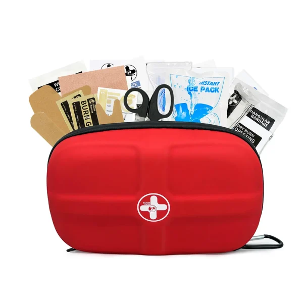 RHINO RESCUE Waterproof Portable First Aid Kit - Emergency Medical Travel Care Kit for Home College Dorm Camping Hiking - Image 2