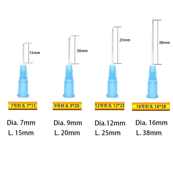 100pcs Disposable Veterinary Injection Syringe Needle with Shell Farm Supplies Dispensing Tools For Pig Cattle Sheep Dog Chicken - Image 6