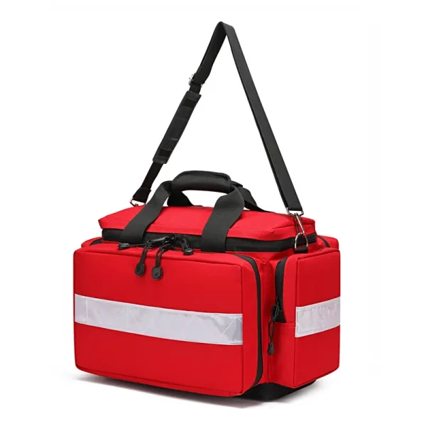 Outdoor Emergency First Aid Kit Medical Bag Rescue Large Capacity Case Waterproof Reflective Oxford Multi-pocket Travel Backpack - Image 2