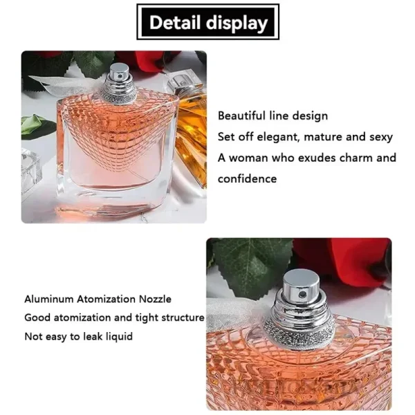Original 75ml Women Perfume True Love Rose Fragrance Lasting Perfume Fresh Natural Romantic Temperament Perfume - Image 5
