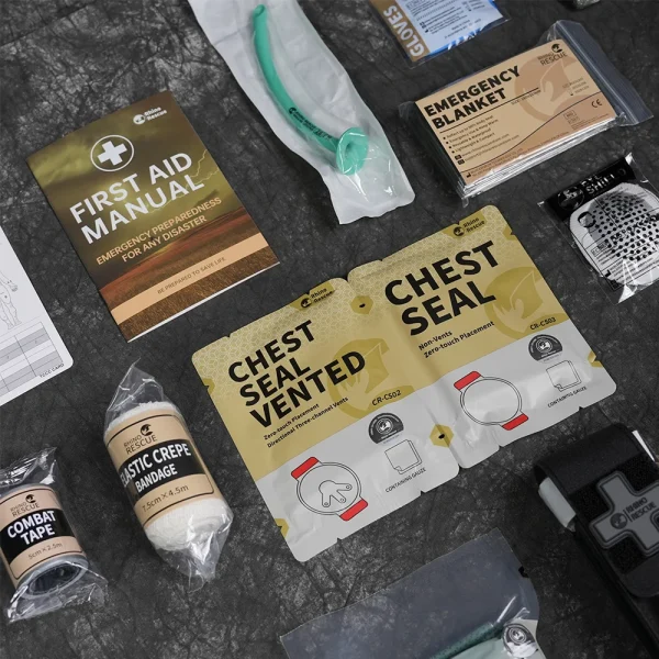 Rhino Rescue Emergency Trauma Kit Combat Tactical IFAK For First Aid Response Supplies - Image 2
