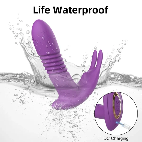 Thrusting Vibrator for Women APP Rotating Telescopic Dildo Remote Control G Spot Massage Clitoris Stimulator Sex Toy for Women - Image 5
