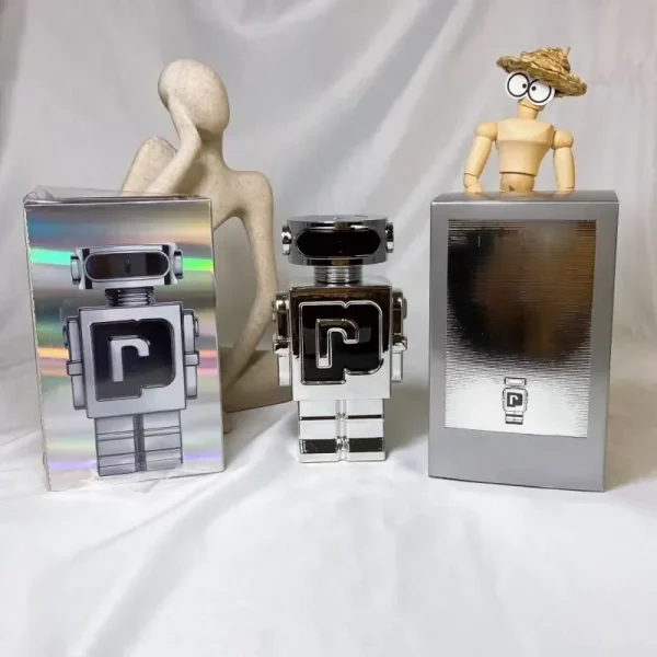 80/100ml Brand Original Robot Perfume Men's Women's Unisex Body Spray Trendy Bottle Fresh Scent Long Lasting Fragrance Eau De - Image 2