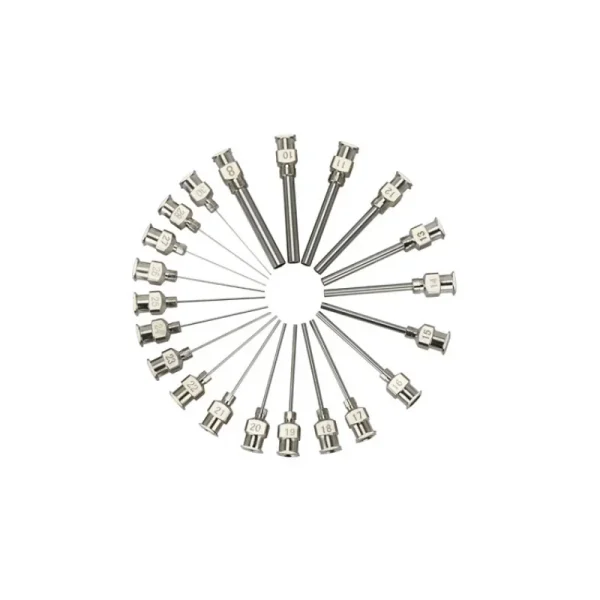 10PCS 1 Inch Dispensing Syringe Needle 8/10/11G12/13G/14G/15/G/17G/18G/19G/20G Blunt Tip Cannula Length - Image 2