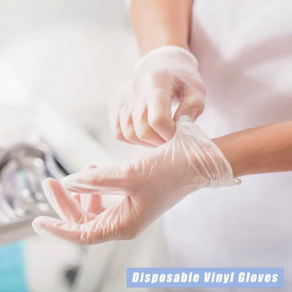 Disposable Vinyl Examination Gloves Cleaning Home Kitchen Work PVC Protective Gloves Thicken 20 50 100 pcs Small Medium Large - Image 2