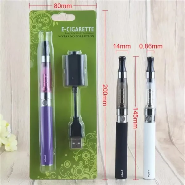 Vape Pen Ego Ce4 650mah 900mah 1100mah Ego Battery Electronic Cigarette Starter Kit 1.6ml CE4 Atomizer Smoke Vaporizer Kit Vapor - Image 2