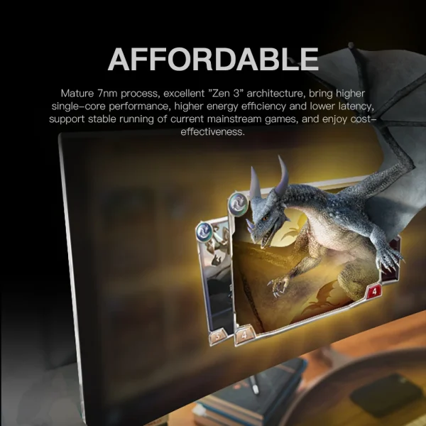 AMD New Ryzen 5 5500 with cooler R5 5500 3.6GHz 6-core 12-thread CPU processor 7NM 65W L3=16M 100-000000457 Socket AM4 - Image 4