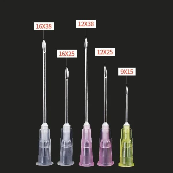 100pcs Disposable Veterinary Injection Syringe Needle with Shell Farm Supplies Dispensing Tools For Pig Cattle Sheep Dog Chicken - Image 2