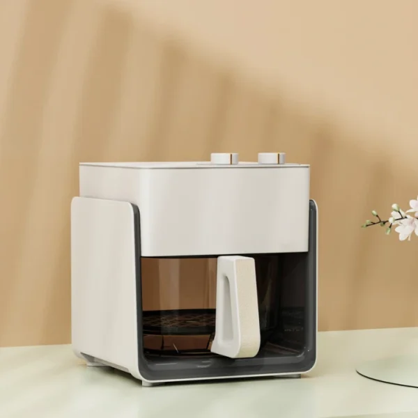 New Launch Automatic Multi-function Household Electric Freidora De Aire French Fryer Smokeless Glass Visual Bowl Air Fryer - Image 2