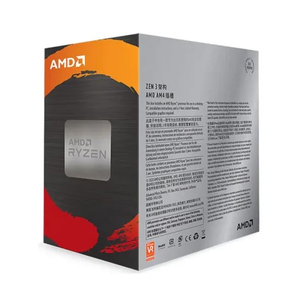 AMD Ryzen 7 5700X R7 5700X 3.4 GHz Eight-Core 16-Thread CPU 7NM L3=32M 100-000000926 Socket AM4 Sealed but without fan - Image 3