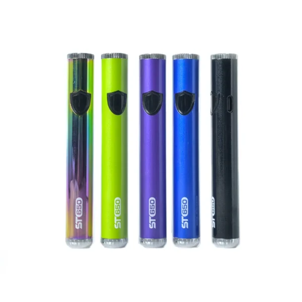 Original DOTECO ST650 Smart Twist 650mAh 510 Thread Preheat Battery Vape Pen OLED Display Type-C Charging Auto-Draw for 510 Cart - Image 4
