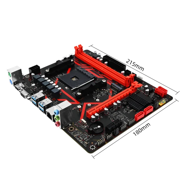ZSUS A520 Motherbaord AMD Ryzen 5 5600X DDR4 32GB 3200MHz Suopprt M.2 NVMEMicro ATX AM4 Ryzen Motherboard - Image 2