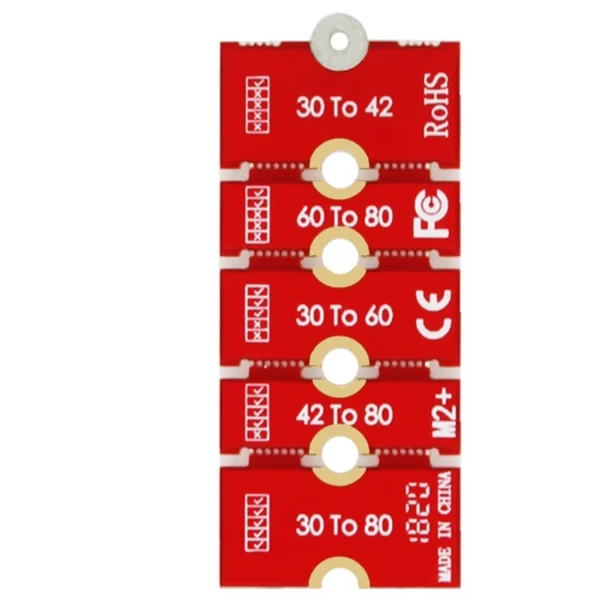 Hot sale 1Pcs M2 M2PLUS NGFF NVME M.2 Extended Transfer 2230, 2242, 2260, 2280 Aircraft M2 CHANGE LONG SIZE U.2 M3 M.3 SSD 24BB - Image 2